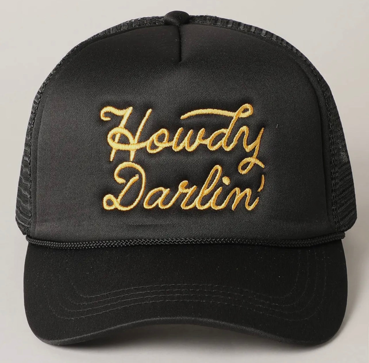 ‘Howdy Darling’ Embroidered Hat