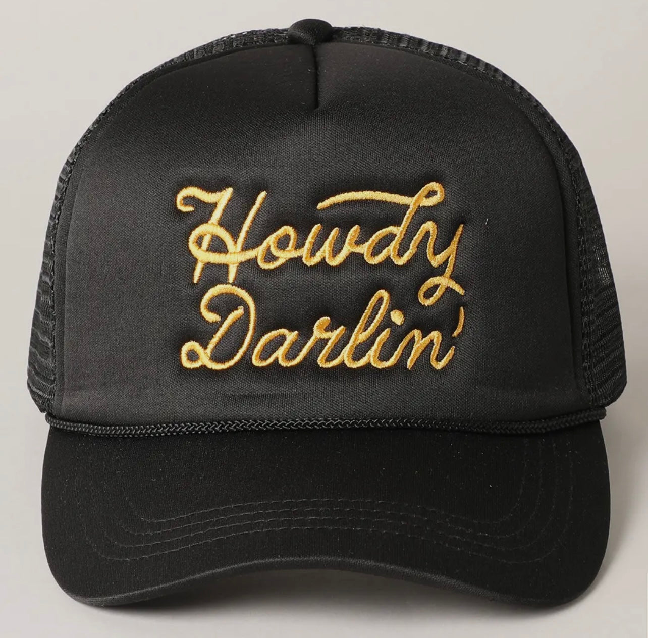 ‘Howdy Darling’ Embroidered Hat