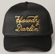 ‘Howdy Darling’ Embroidered Hat
