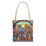 Colorful Festival Art Tote Bag