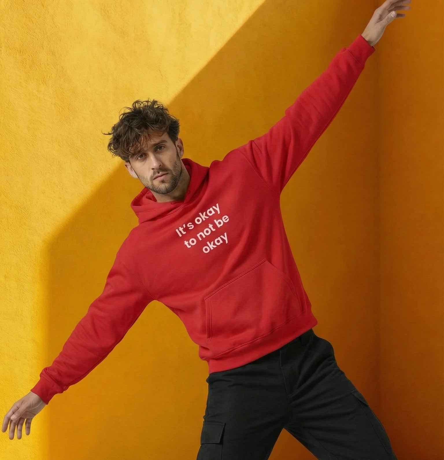 It’s okay to not be okay! Hooded Sweatshirt