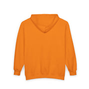 Zip Hoodie – Minimal White Full-Zip Hooded Sweatshirt