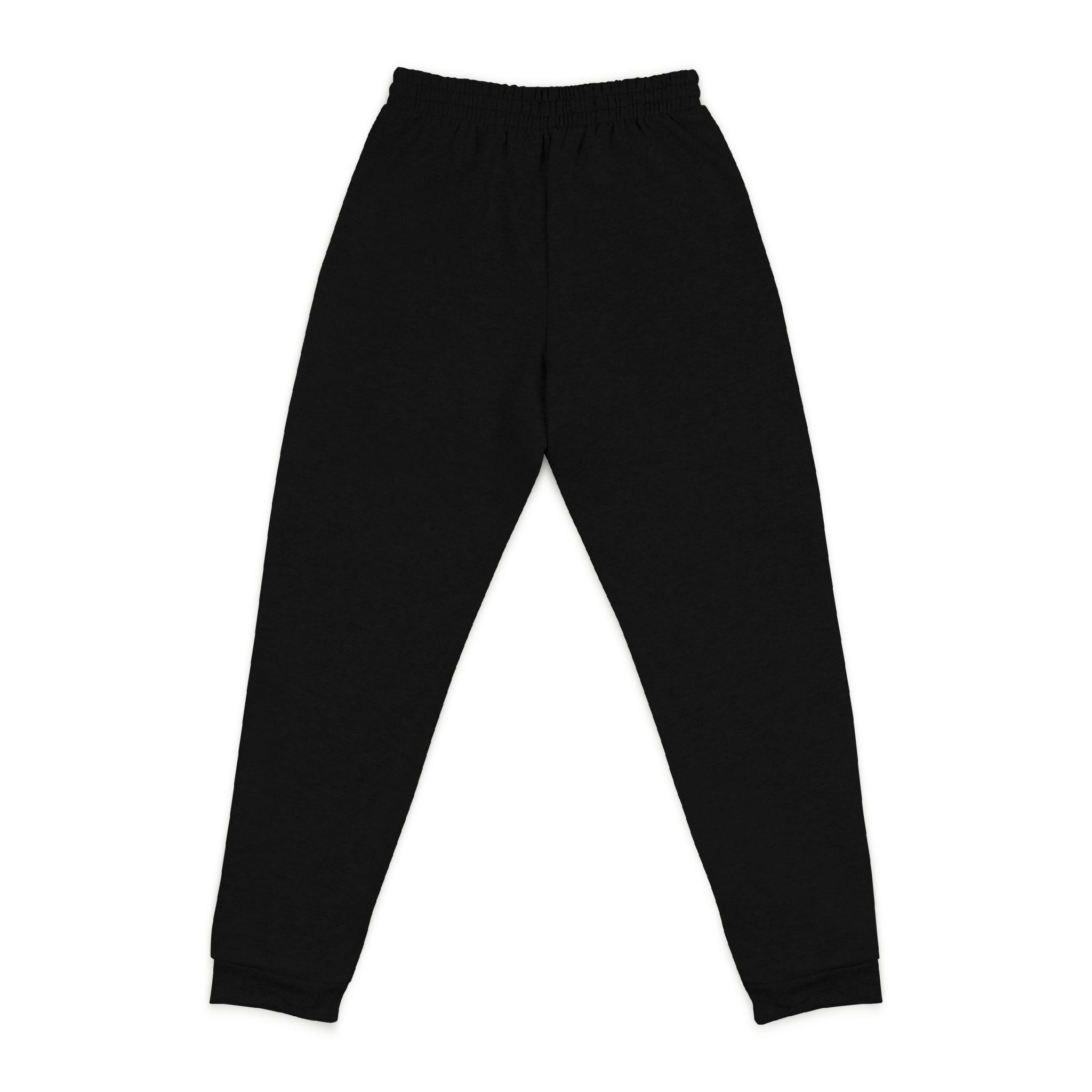 Embroidered NVDC Joggers — Charcoal Comfort Sweatpants