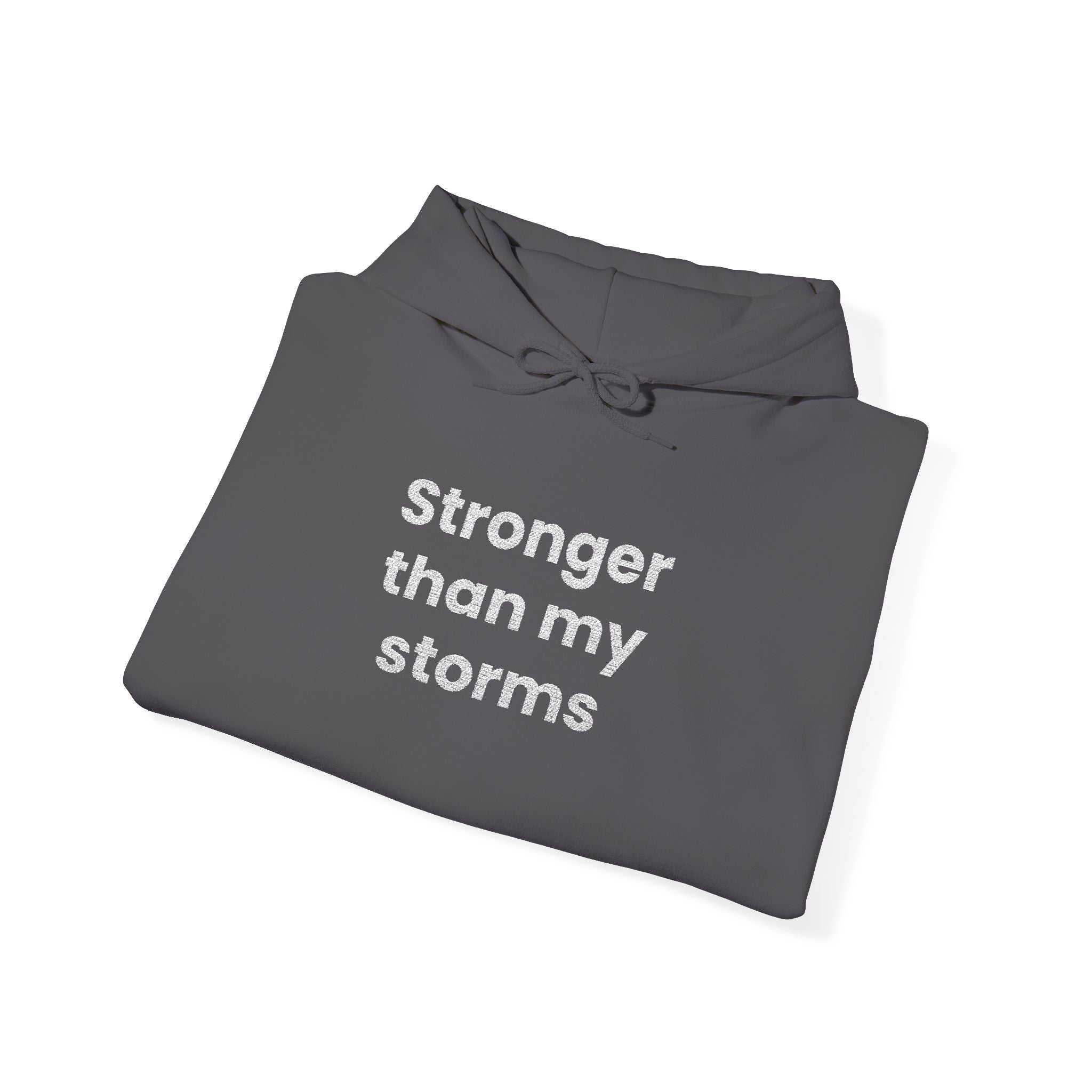 Stronger Than my Storms! Hooded Sweatshirt
