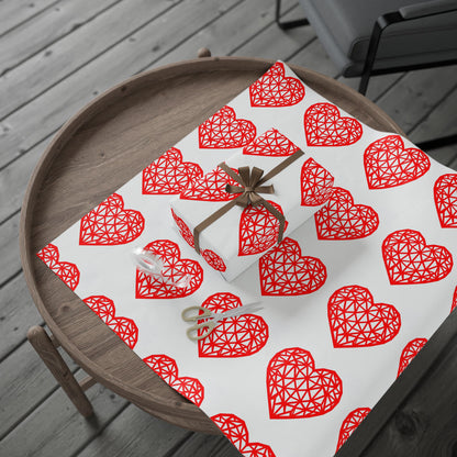 Red Heart - Wrapping Papers