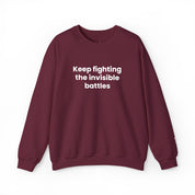 "Keep Fighting the Invisible Battles" Mental Health Support