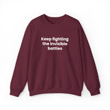 "Keep Fighting the Invisible Battles" Mental Health Support