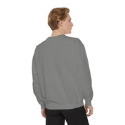 NVDC Minimal Sweatshirt — Garment-Dyed Coral Crewneck
