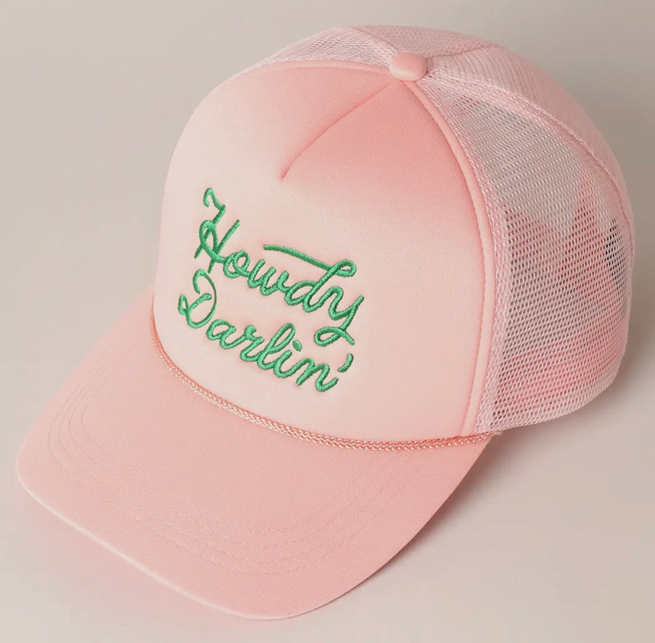 ‘Howdy Darling’ Embroidered Hat
