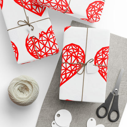 Red Heart - Wrapping Papers