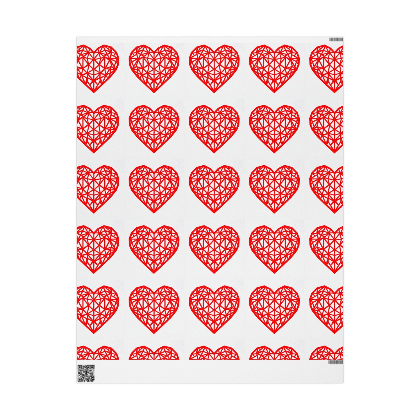 Red Heart - Wrapping Papers