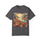 Mahakumbh Mela The Divine Gathering- Garment-Dyed T-Shirt