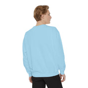 NVDC Minimal Sweatshirt — Garment-Dyed Coral Crewneck