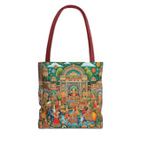 Traditional Rajasthani Folk Art Tote Bag