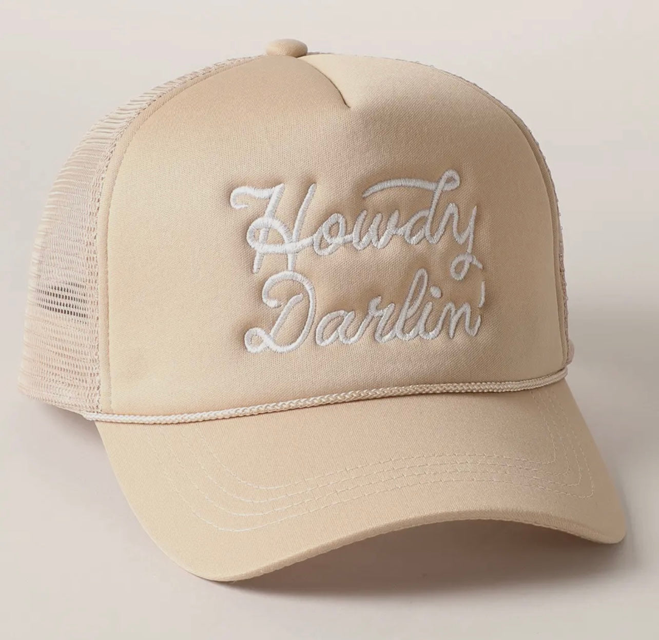 ‘Howdy Darling’ Embroidered Hat
