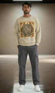 Shree Ram Artistic Spiritual Crewneck Premium Sweatshirt