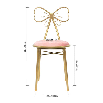 Light Pink Butterfly Chair Rugged Vanity Chair Practical Furniture