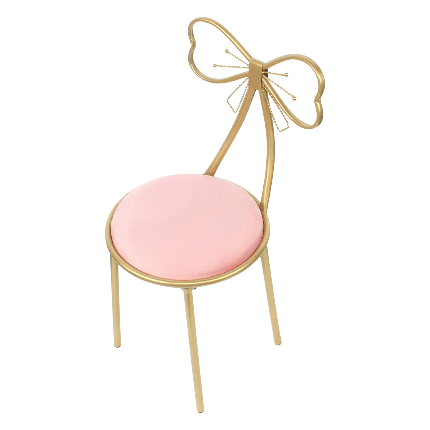 Light Pink Butterfly Chair Rugged Vanity Chair Practical Furniture