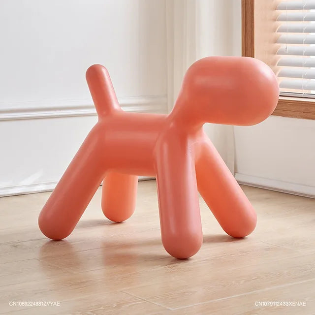 Nordic Creative Design Dog Chairs Stool Plastic Cartoon