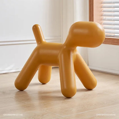 Nordic Creative Design Dog Chairs Stool Plastic Cartoon