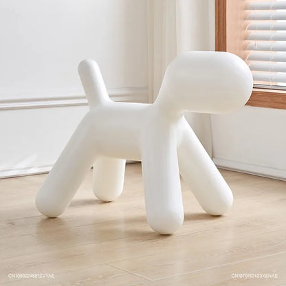 Nordic Creative Design Dog Chairs Stool Plastic Cartoon