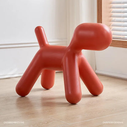 Nordic Creative Design Dog Chairs Stool Plastic Cartoon