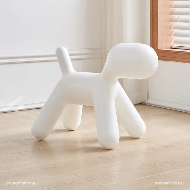 Nordic Creative Design Dog Chairs Stool Plastic Cartoon