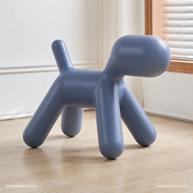 Nordic Creative Design Dog Chairs Stool Plastic Cartoon