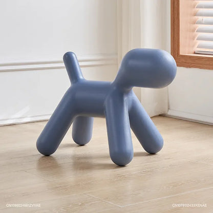 Nordic Creative Design Dog Chairs Stool Plastic Cartoon