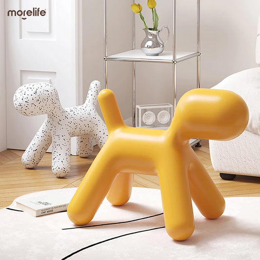 Nordic Creative Design Dog Chairs Stool Plastic Cartoon