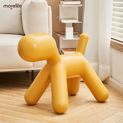 Nordic Creative Design Dog Chairs Stool Plastic Cartoon