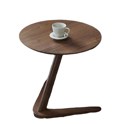 Solid Wood Side Dining Table Coffee Tea Round Furniture