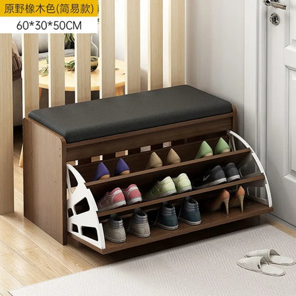 Storage Nordic Shoe Cabinets Design Living Room Minimalist