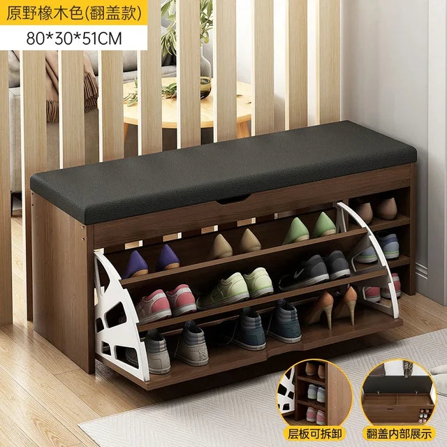 Storage Nordic Shoe Cabinets Design Living Room Minimalist