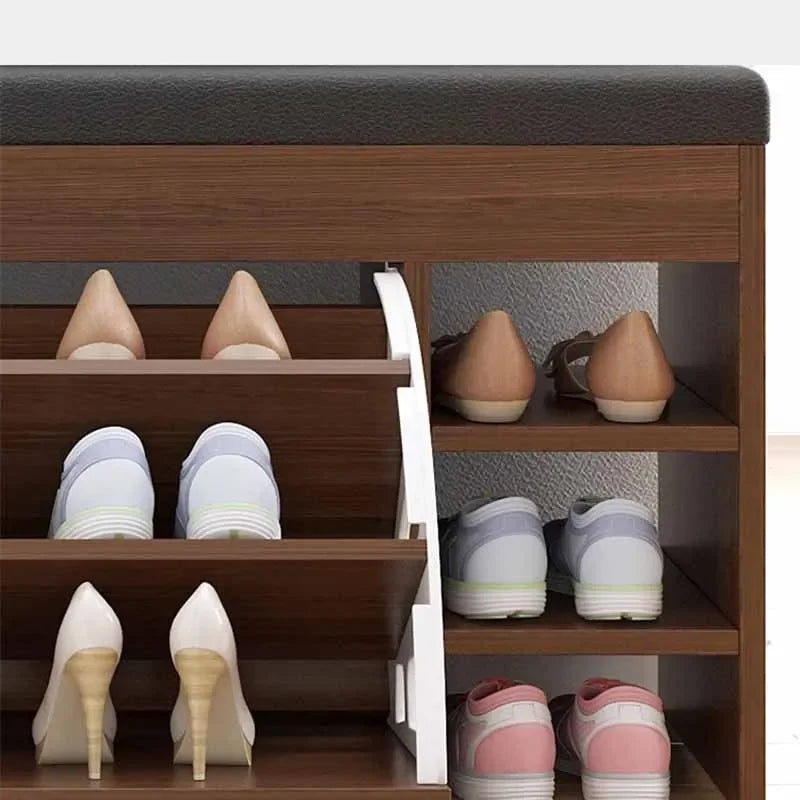 Storage Nordic Shoe Cabinets Design Living Room Minimalist