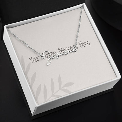 Signature Style Name Necklace