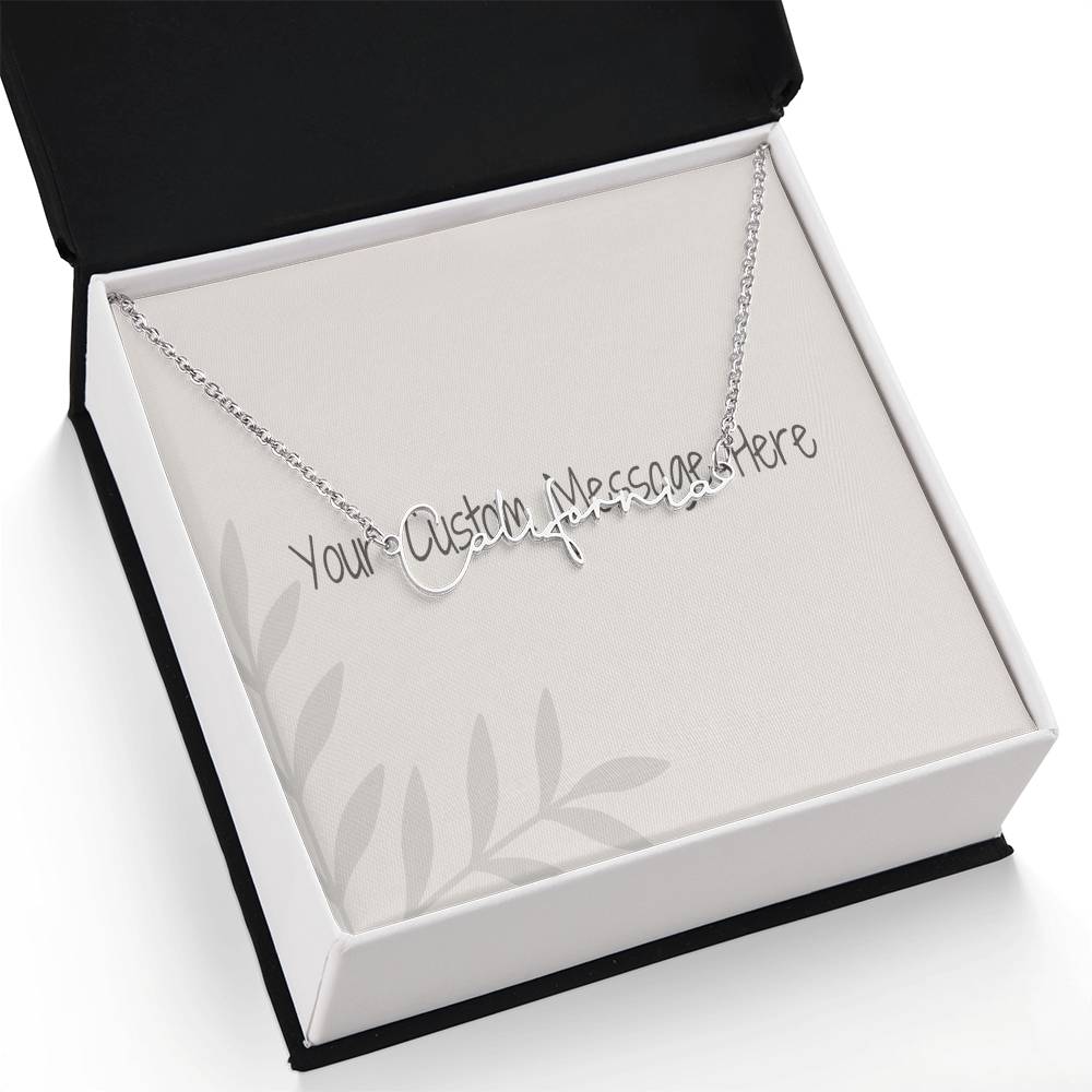 Signature Style Name Necklace