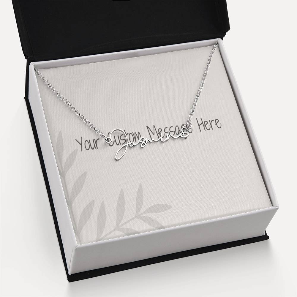 Signature Style Name Necklace