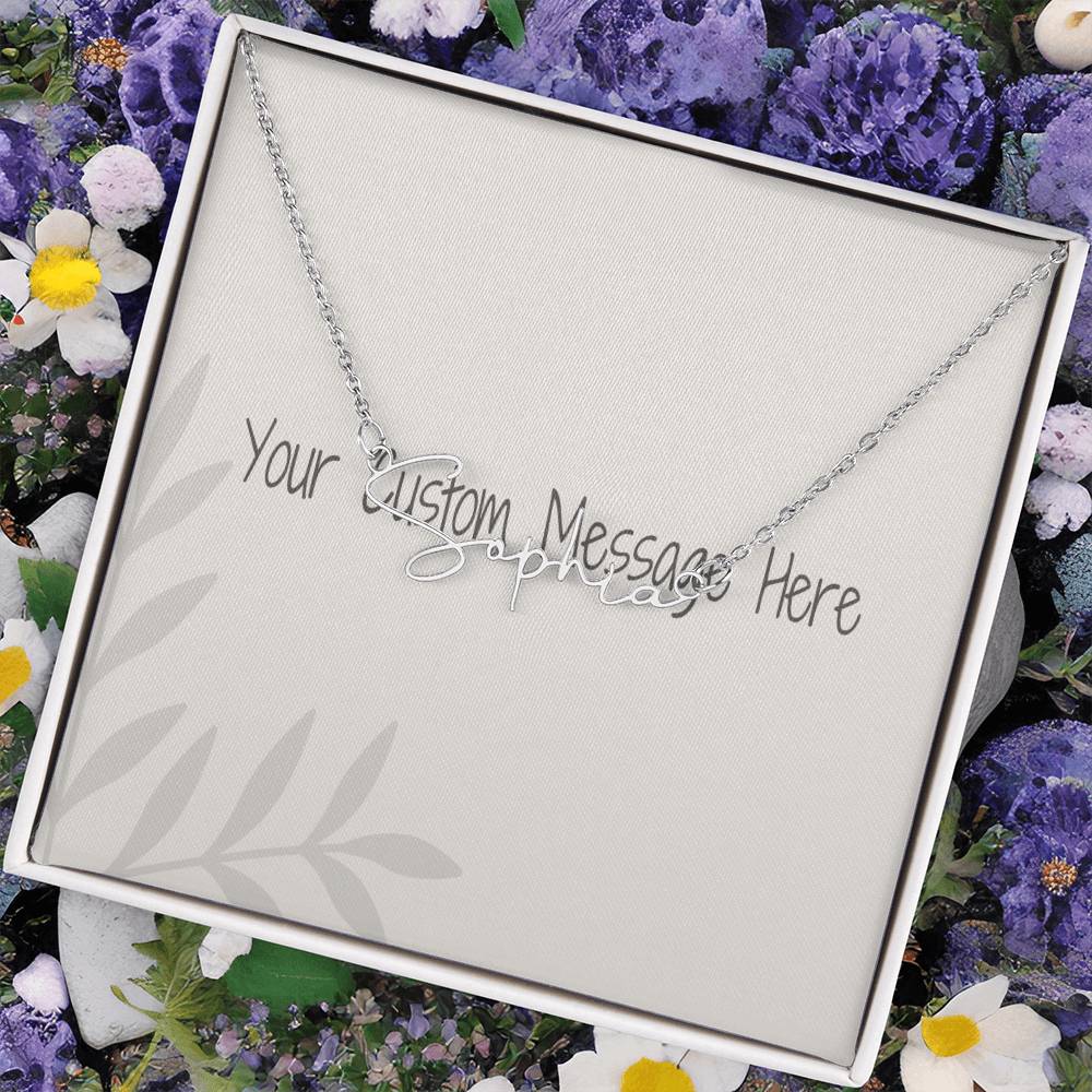 Signature Style Name Necklace