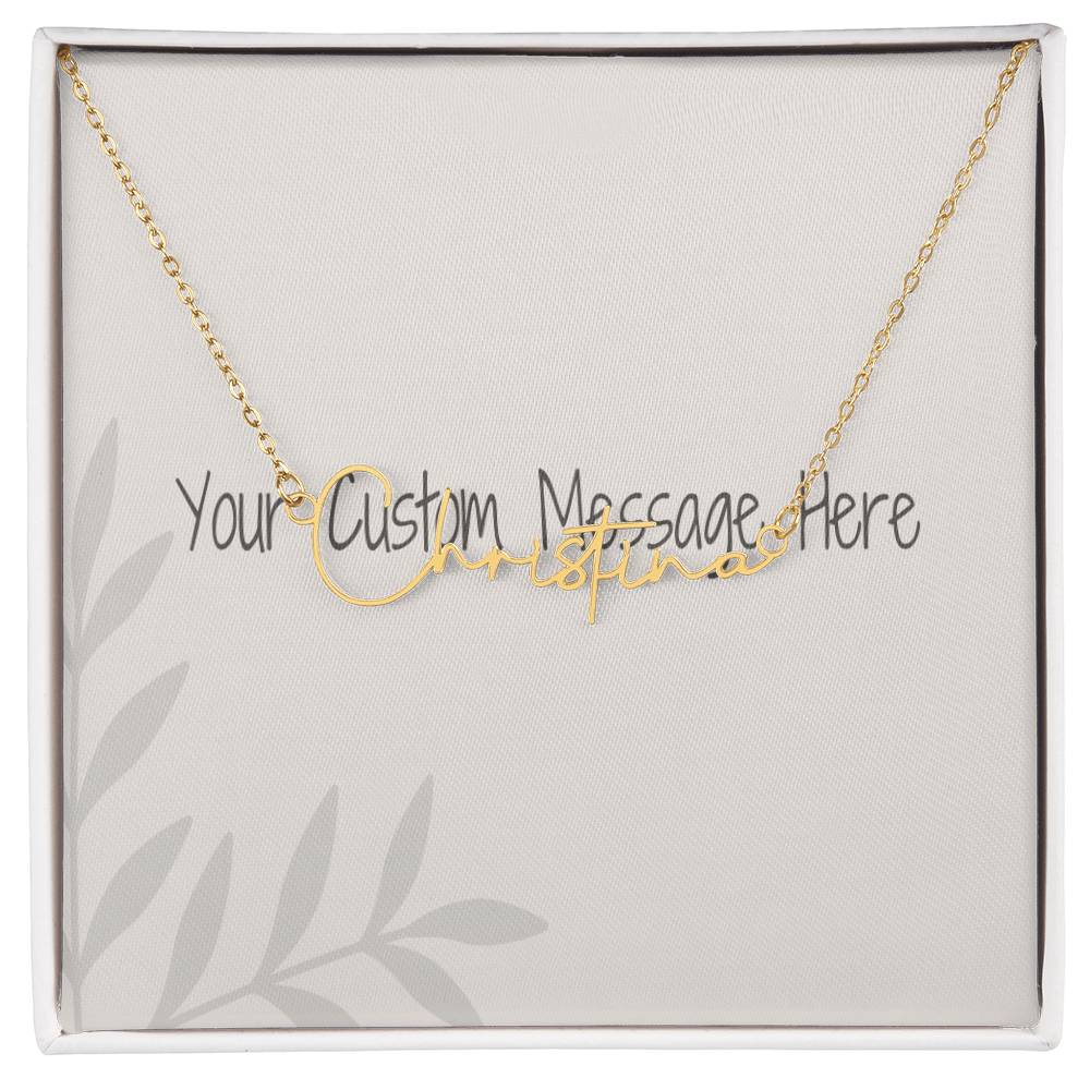 Signature Style Name Necklace