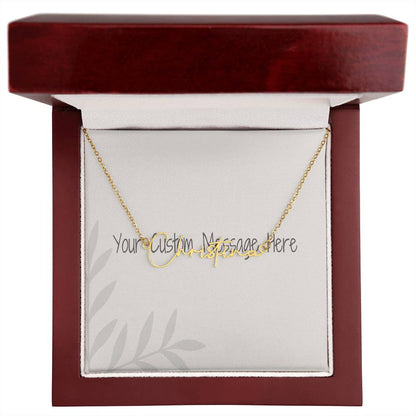 Signature Style Name Necklace