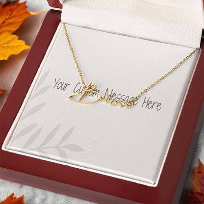 Signature Style Name Necklace