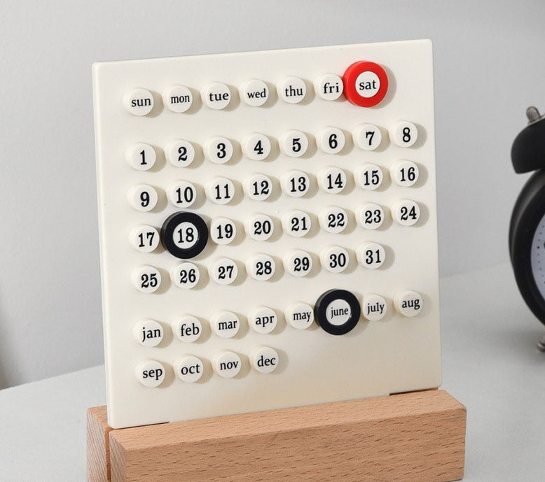 Perpetual Time Table Calendar