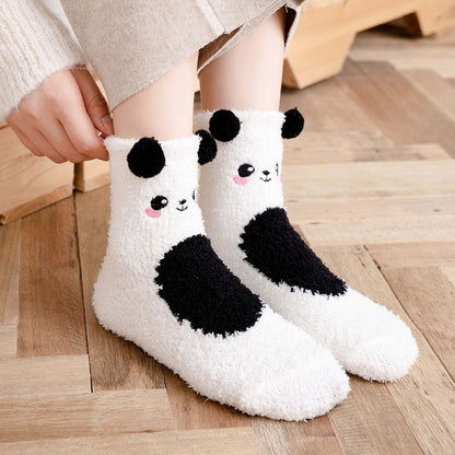 Women's  Fuzzy Socks Winter Warm Fleece