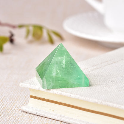 Natural Crystal Pyramid Healing Stone