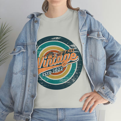 Vintage -Unisex Heavy Cotton Tee