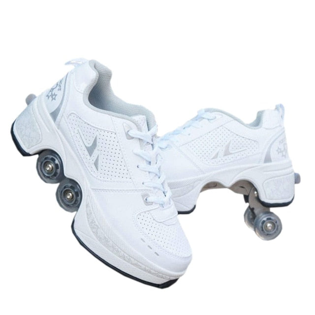 Trendy Roller Skate Shoes -4 Wheels