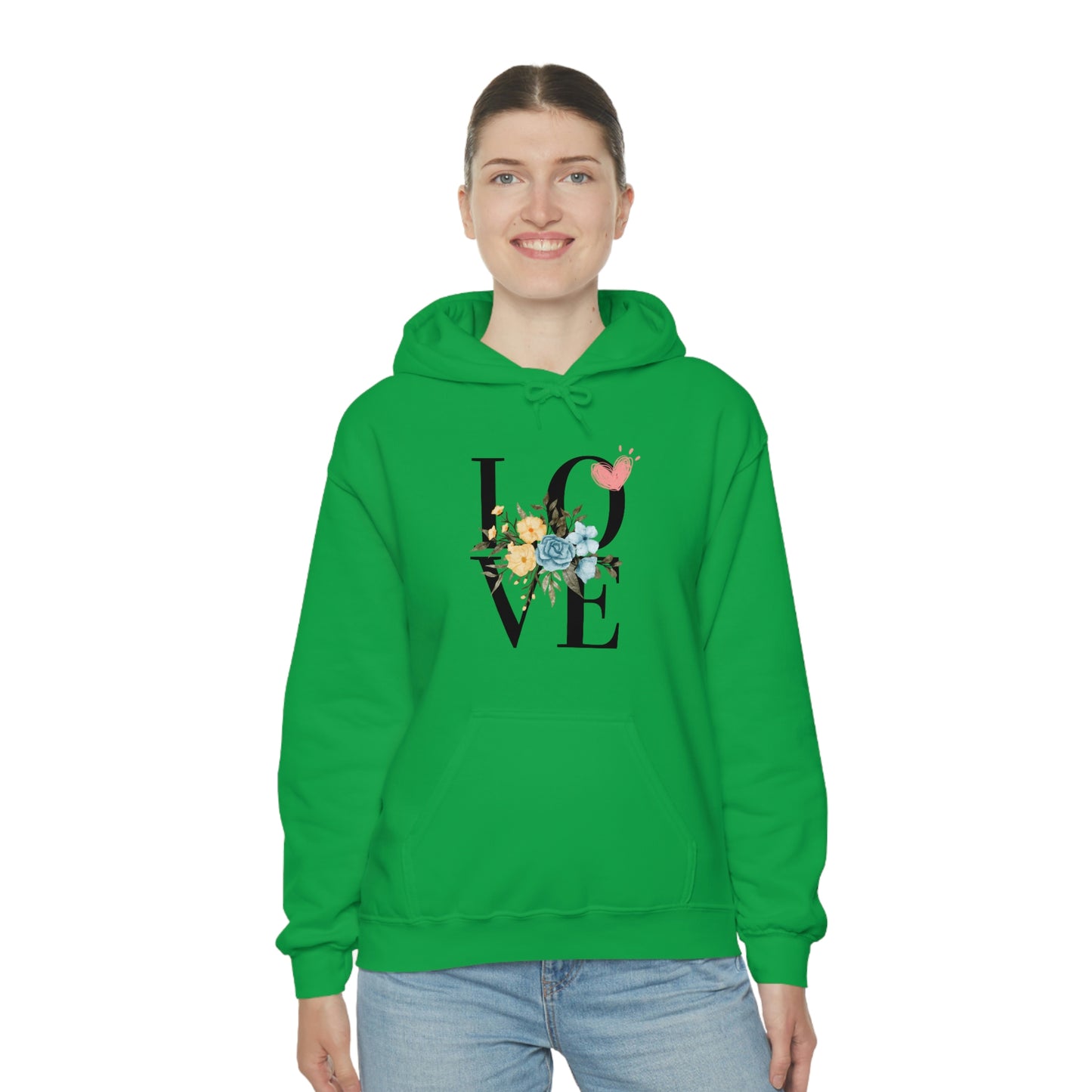 LOVE- Unisex Heavy Blend™ Hooded Sweatshirt