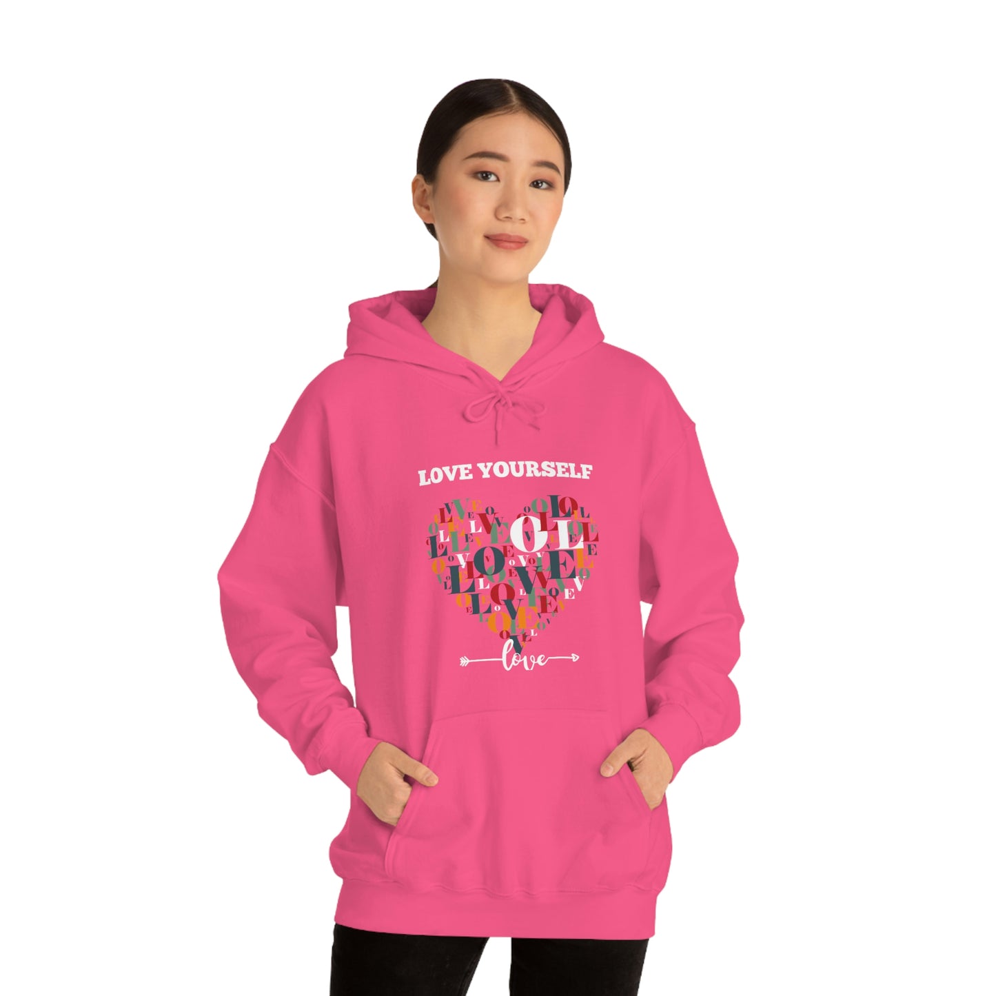 Liebe dich selbst – Unisex Heavy Blend™ Kapuzenpullover