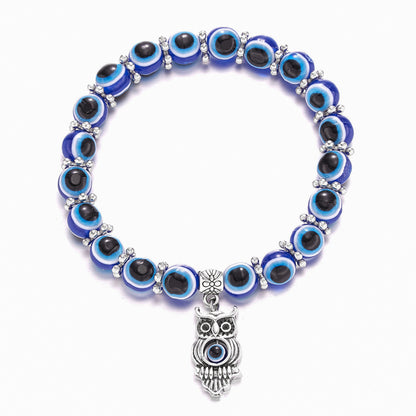 Evil Eye Perlen Armreif